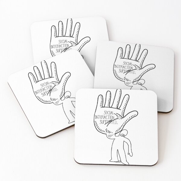 Item preview, Social Interaction Not Supported designed and sold by Artcapturingart.