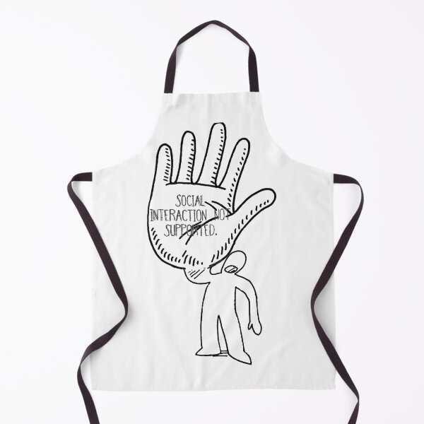 Item preview, Social Interaction Not Supported designed and sold by Artcapturingart.