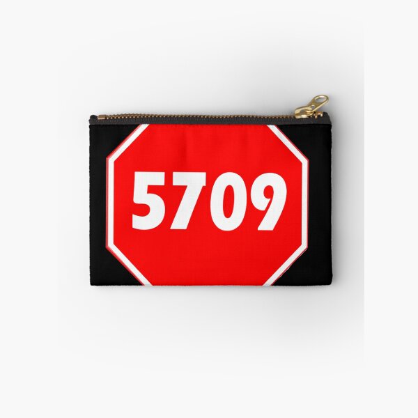 Item preview, STOP SIGN IN NUMBERS 5709 designed and sold by onemoormove.