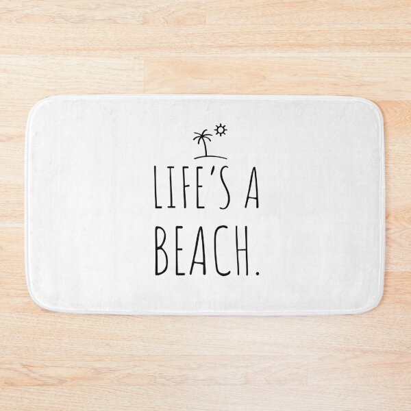 Item preview, life is a beach,beach,life's a beach - cool - minimalist - MINIMAL  designed and sold by Tropical Blood.