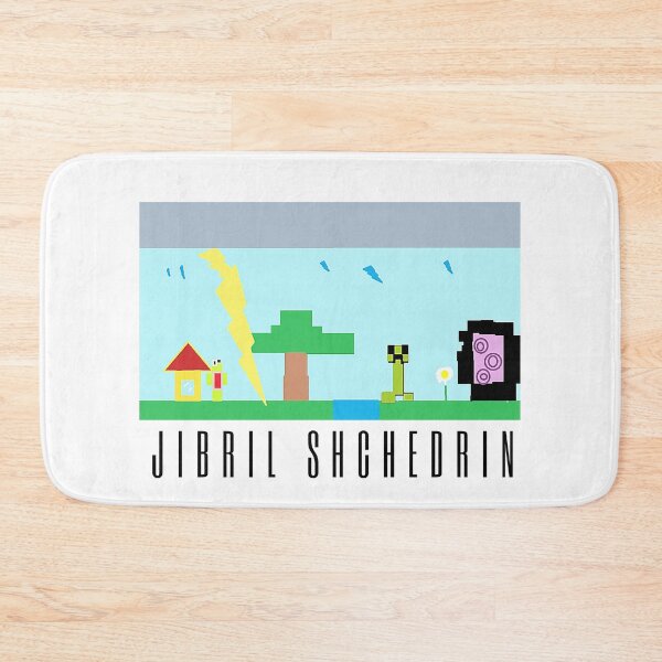 Item preview, Minecraft MS Paint Drawing by little Jibril Shchedrin designed and sold by LADYGOODMOOD.