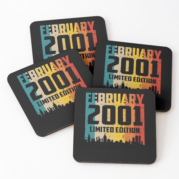 Item preview, 20th Birthday 20 Years Born In 2001 February designed and sold by Renergie.