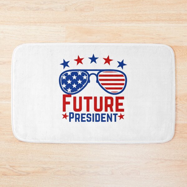 Artikelvorschau, Zukünftiger Präsident, USA-Flagge, Sterne und Farben, Presidents Day entworfen und verkauft von Akmloza.