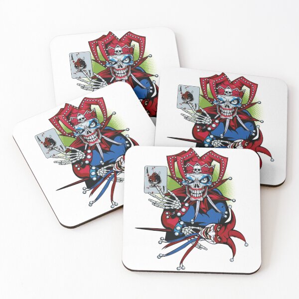 Item preview, Evil Scary Clown Art Joker designed and sold by Home-of-art.