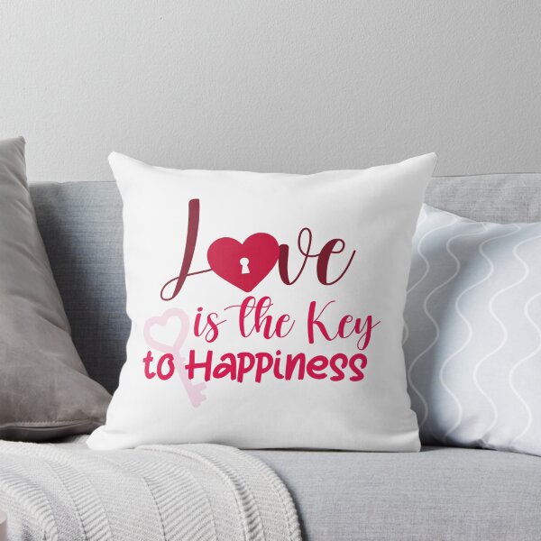 Item preview, Love is the key to happiness cute valentine's day design designed and sold by AnujShah7.