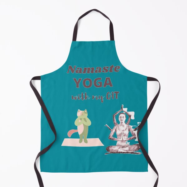 Artikelvorschau, Namaste Yoga mit meinem Miau entworfen und verkauft von lotusbud.