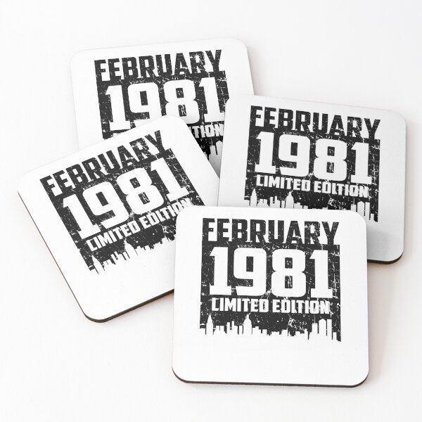 Item preview, 40th Birthday 40 Years Born In 1981 February designed and sold by Renergie.