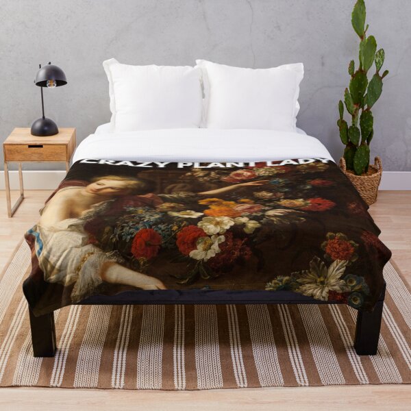 Item preview, Crazy Plant Lady Renaissance Painting designed and sold by Ohmygodesigns.
