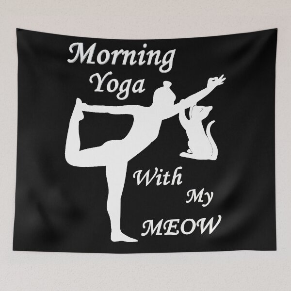 Item preview, Yoga With My Meow designed and sold by TeesFashion.