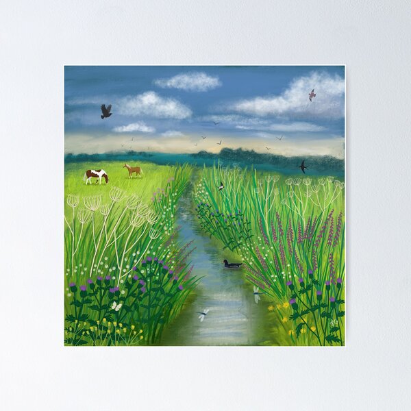 Item preview, Meadow Stream designed and sold by Jo Grundy.