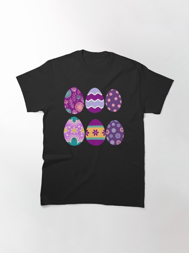 Disover PURPLE EASTER EGGS Classic T-Shirt