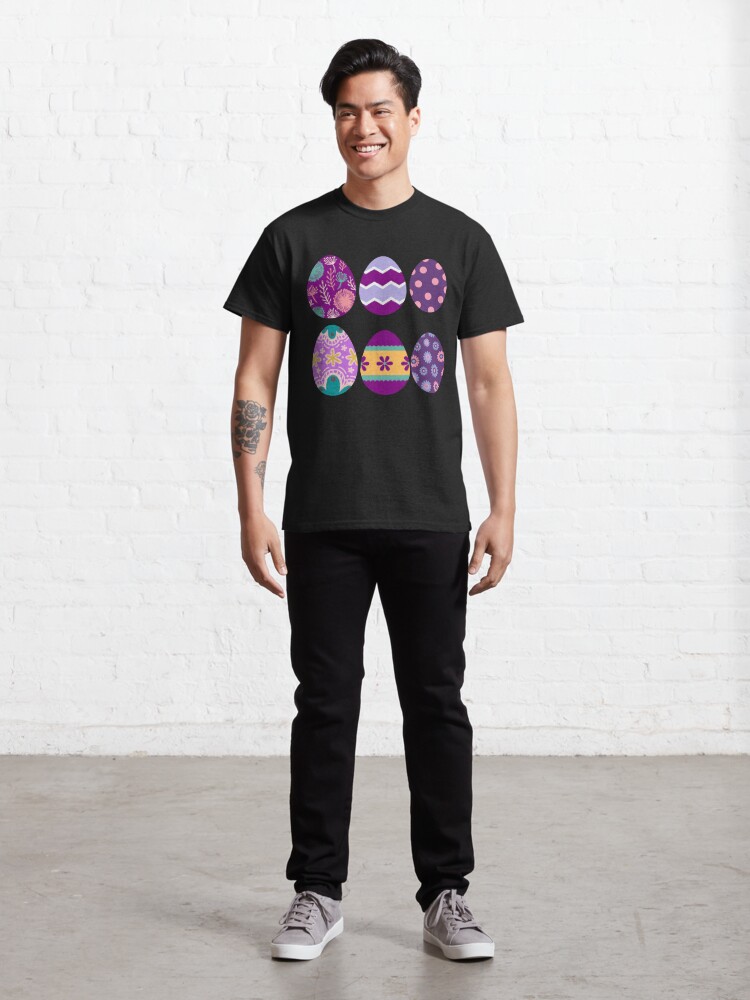 Disover PURPLE EASTER EGGS Classic T-Shirt