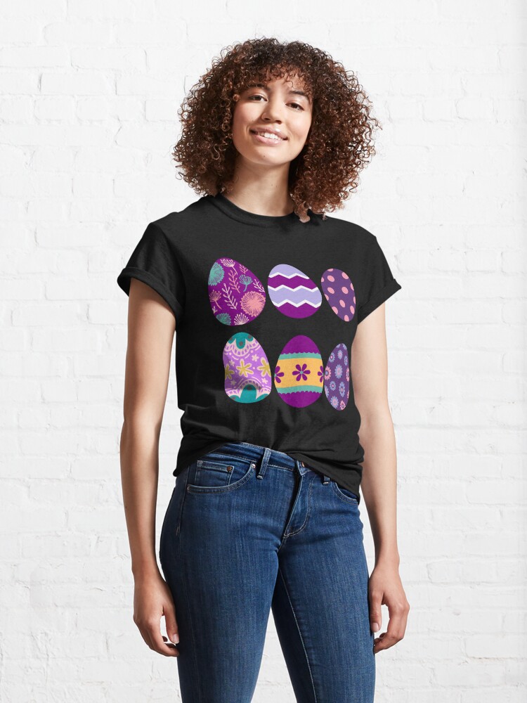 Discover PURPLE EASTER EGGS Classic T-Shirt