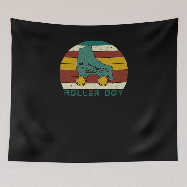 Item preview, Vintage Roller Skating Roller Boy retro colors Birthday Gift designed and sold by GBDesigner.