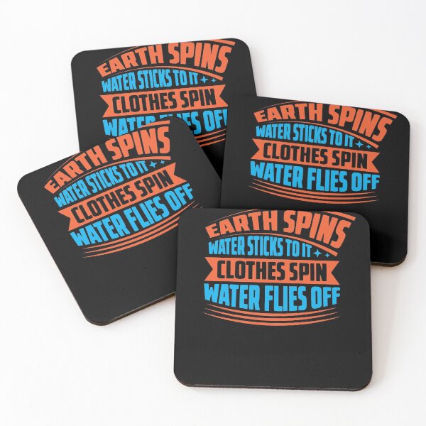 Item preview, Earth spins water sticks to it clothes spin water designed and sold by Grinover.