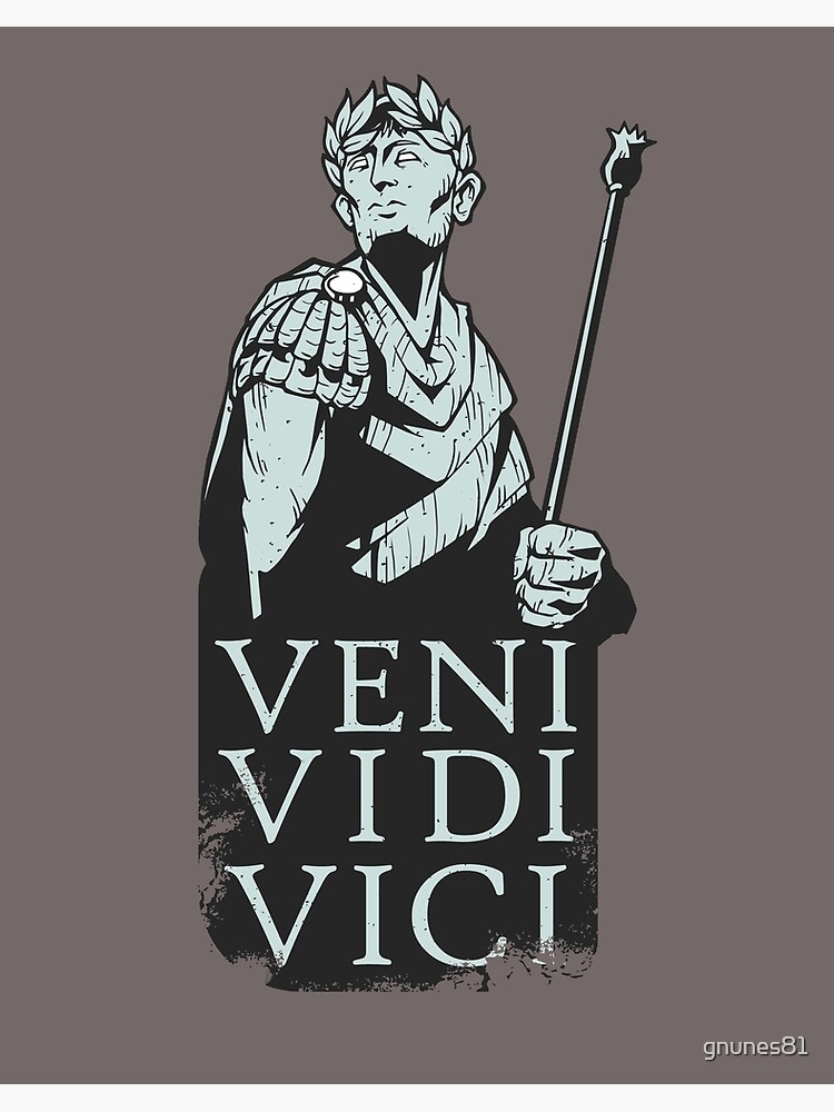 Veni Vidi Vici Temporary Tattoo Sticker (Set of 2)