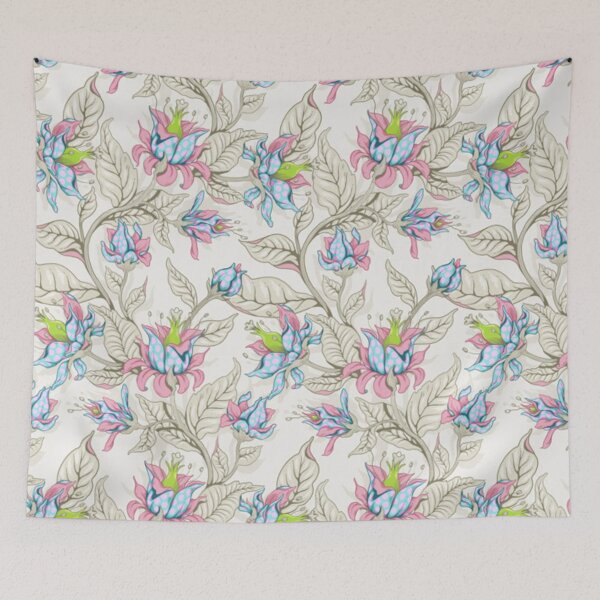Item preview, Colourful Flower Pattern designed and sold by LouBaas.