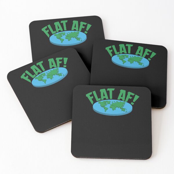 Item preview, Flat AF  earth globe Univers joke shirt designed and sold by Grinover.
