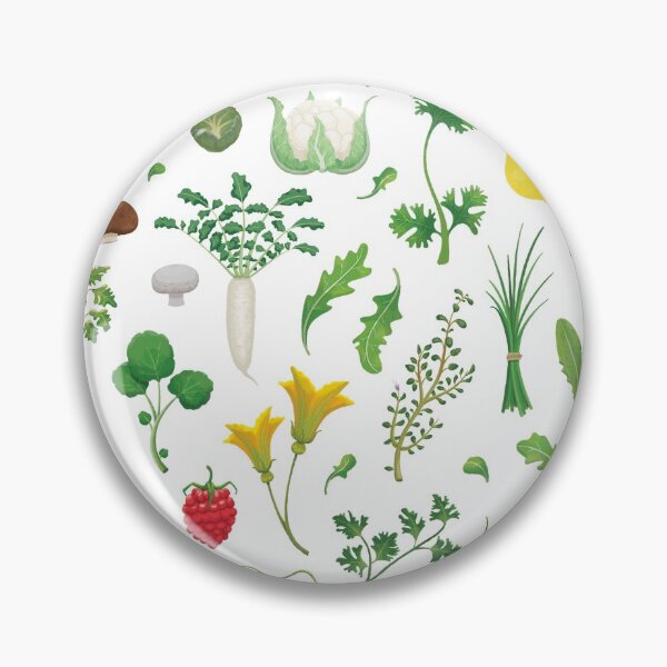 Item preview, White Vegetables designed and sold by FlorCebolla.