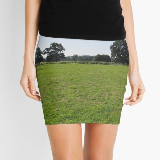 M.I. #117 |☼| Distant Love Heart Pareidolia Trees (Hadrian's Wall) Mini Skirt