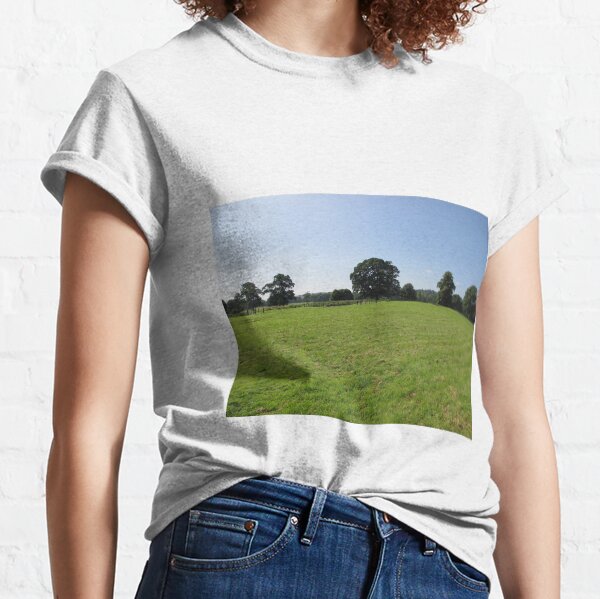 M.I. #117 |☼| Distant Love Heart Pareidolia Trees (Hadrian's Wall) Classic T-Shirt