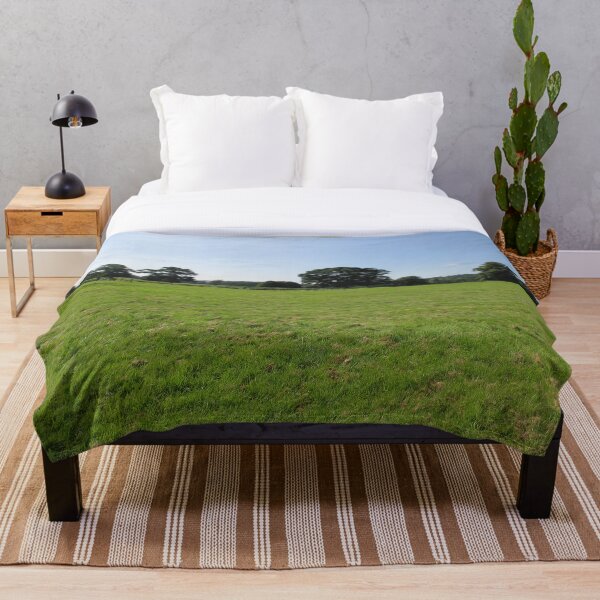 M.I. #117 |☼| Distant Love Heart Pareidolia Trees (Hadrian's Wall) Throw Blanket