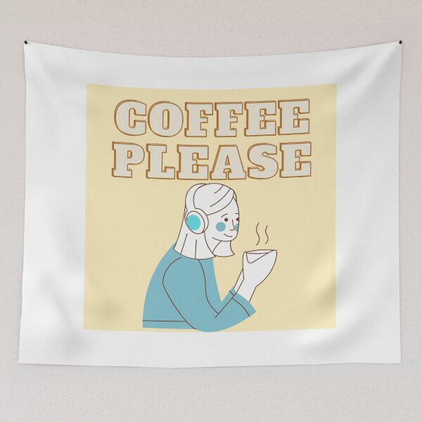 Item preview, coffe please designed and sold by artbyrosse.