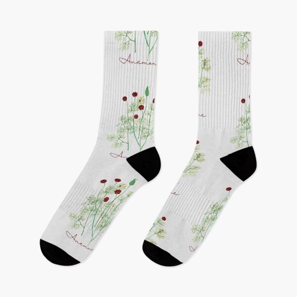 Item preview, Anemone vintage flowers designed and sold by Nyanko-Sempai.