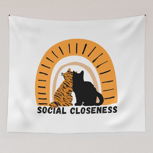Item preview, social closeness - cats designed and sold by quoting.