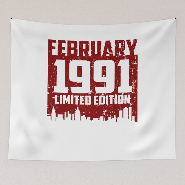 Item preview, 30th Birthday 30 Years Born In 1991 February designed and sold by Renergie.