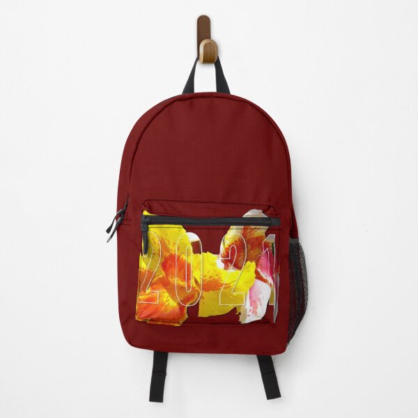 Item preview, 2021-Floral composition-dark red background designed and sold by CSouissi.