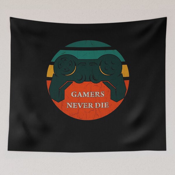 Item preview, Gamers Never Die Retro Vintage designed and sold by tpixx.