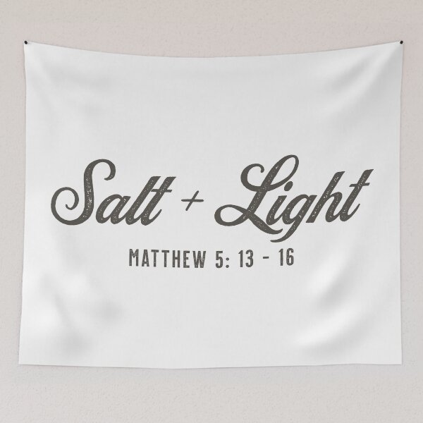 Item preview, Salt And Light matthew 5 13 designed and sold by PlusAdore.