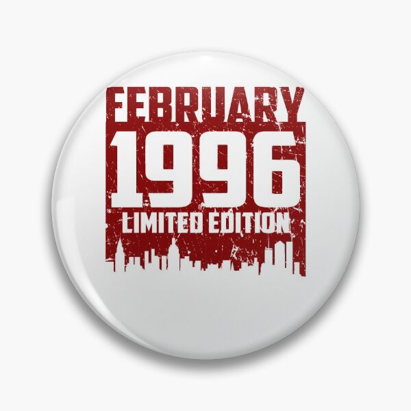 Item preview, 25th Birthday 25 Years Born In 1996 February designed and sold by Renergie.