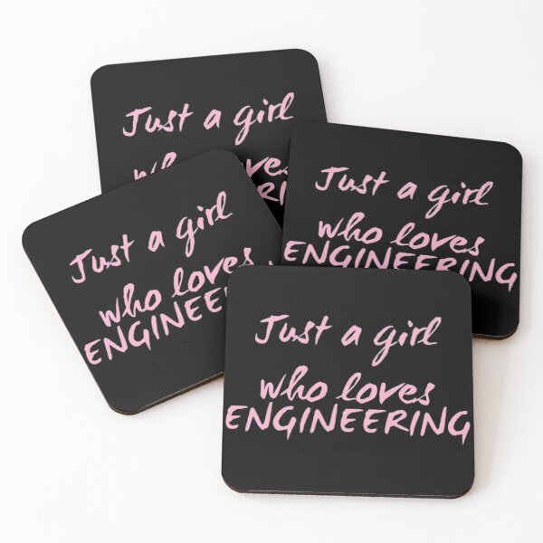 Item preview, just a girl who loves engineering designed and sold by socialengineer.