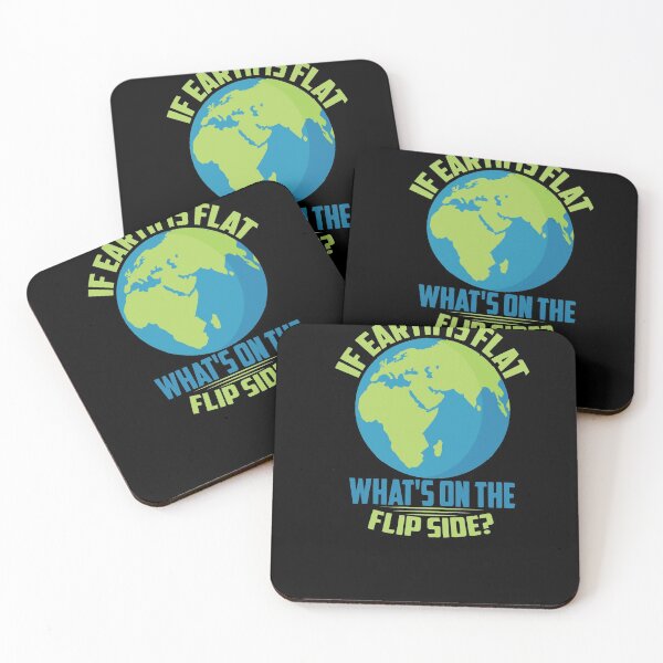 Item preview, If earth is flat whats on the flip side ? designed and sold by Grinover.