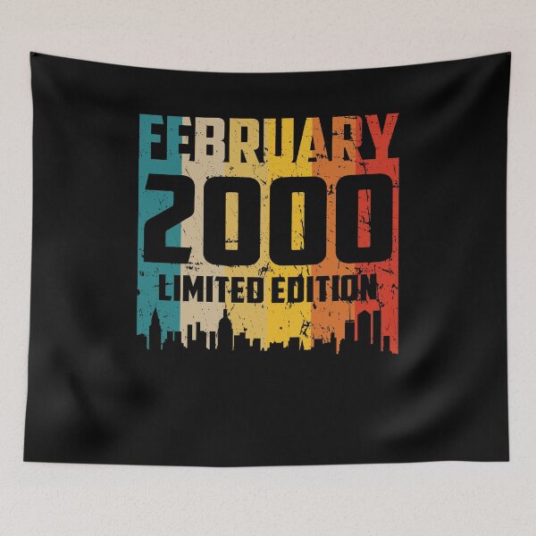 Item preview, 21th Birthday 21 Years Born In 2000 February designed and sold by Renergie.