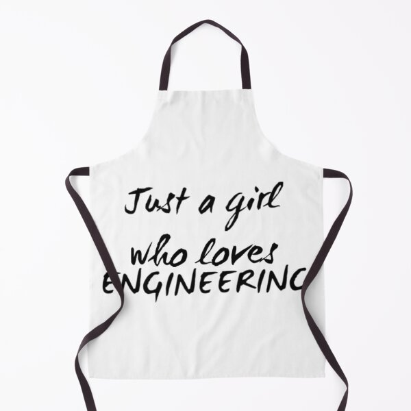 Item preview, just a girl who loves engineering designed and sold by socialengineer.