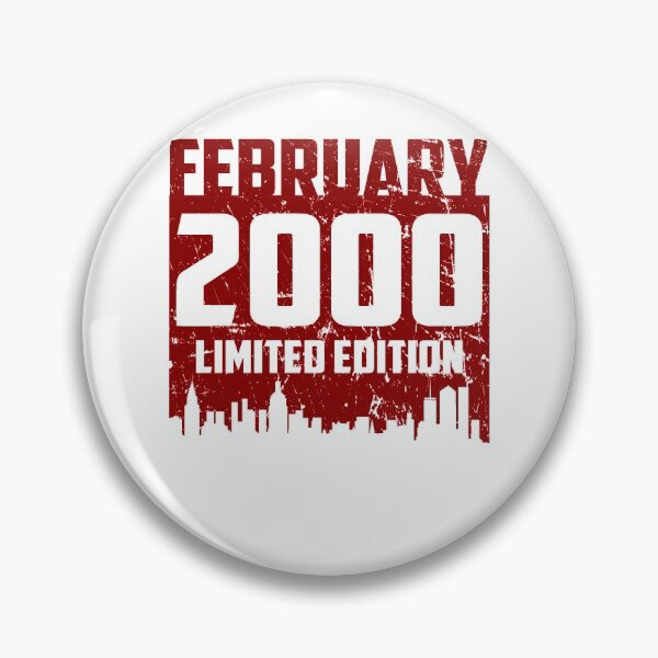 Item preview, 21th Birthday 21 Years Born In 2000 February designed and sold by Renergie.