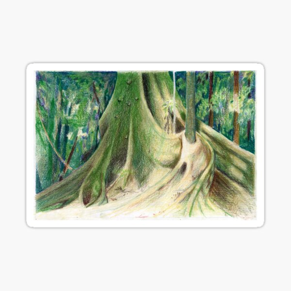 Tree Study Sticker
