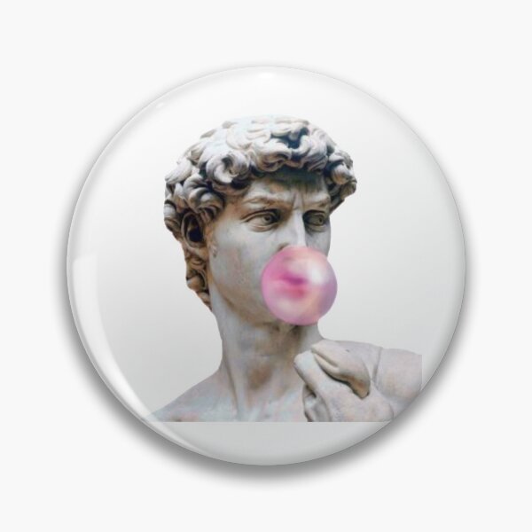Item preview, The David blowing bubble gum designed and sold by AnthonyVdV.