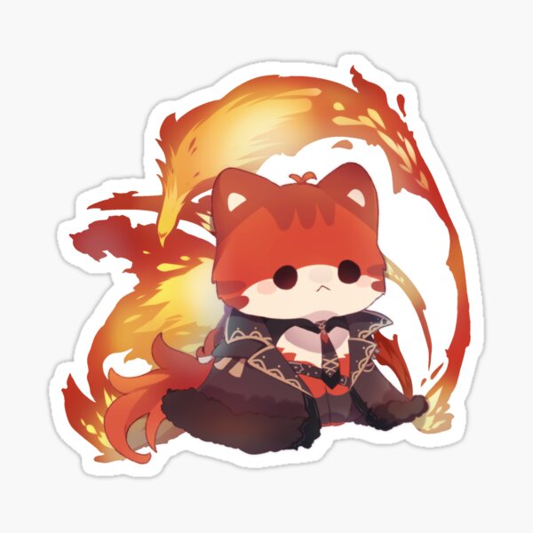Item preview, Genshin Impact Diluc Kitty designed and sold by CremeChii.
