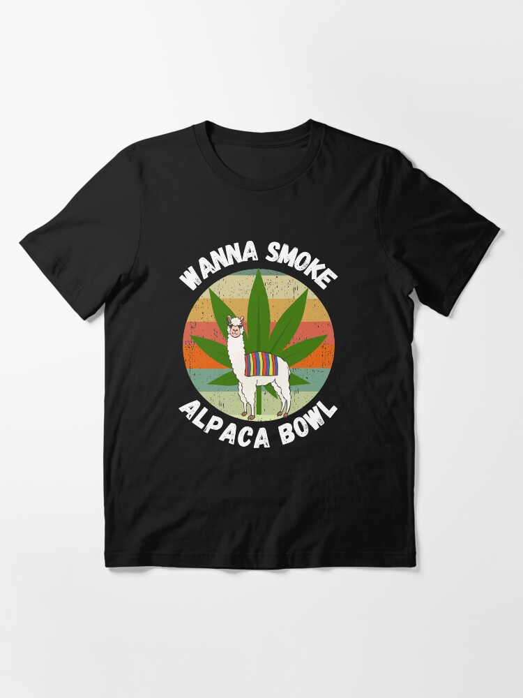 Alternate view of Wanna Smoke Alpaca Bowl Essential T-Shirt