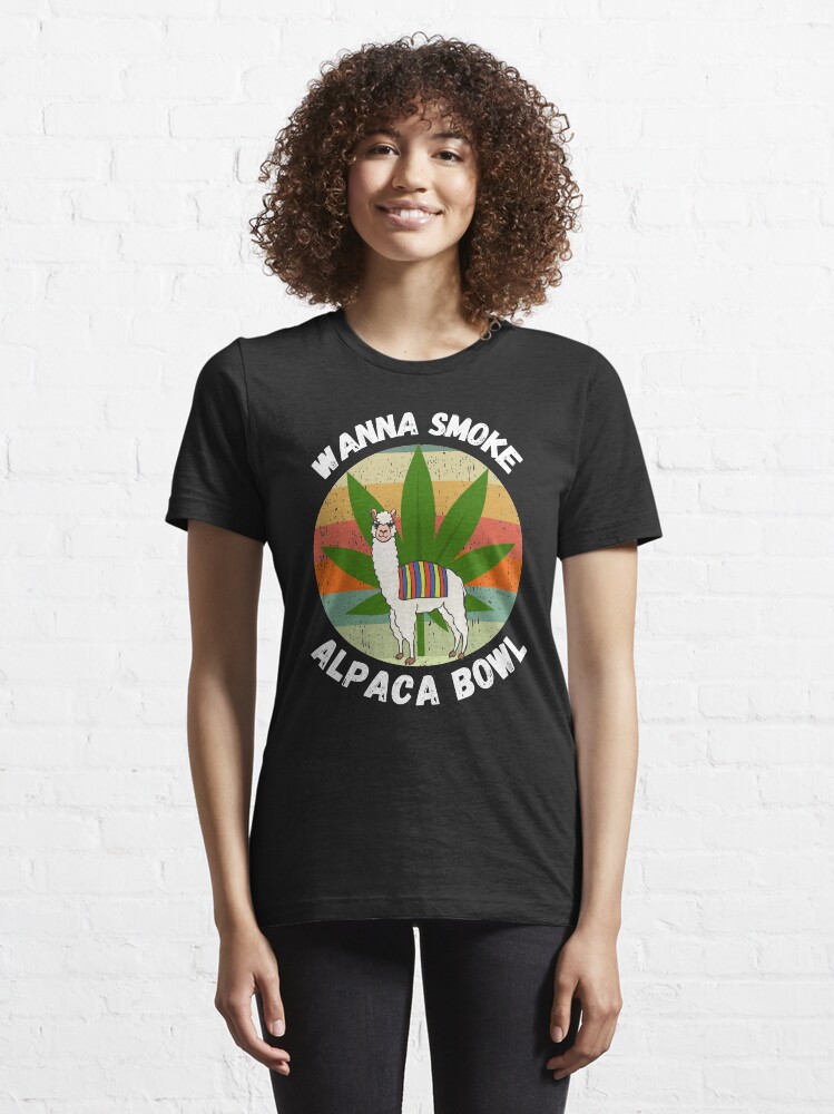 Alternate view of Wanna Smoke Alpaca Bowl Essential T-Shirt