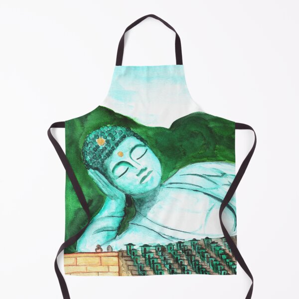 Item preview, Watercolor - Reclinging Buddha designed and sold by Karolien Kenis.