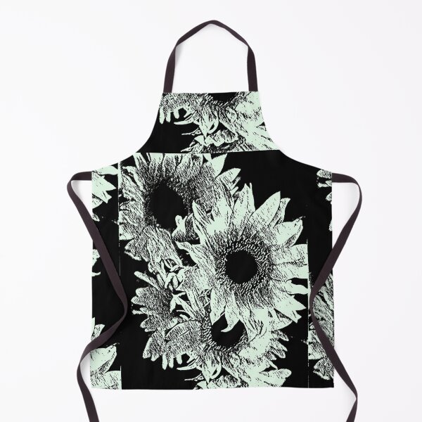 Item preview, Sunflowers in Black and White designed and sold by Tovers.