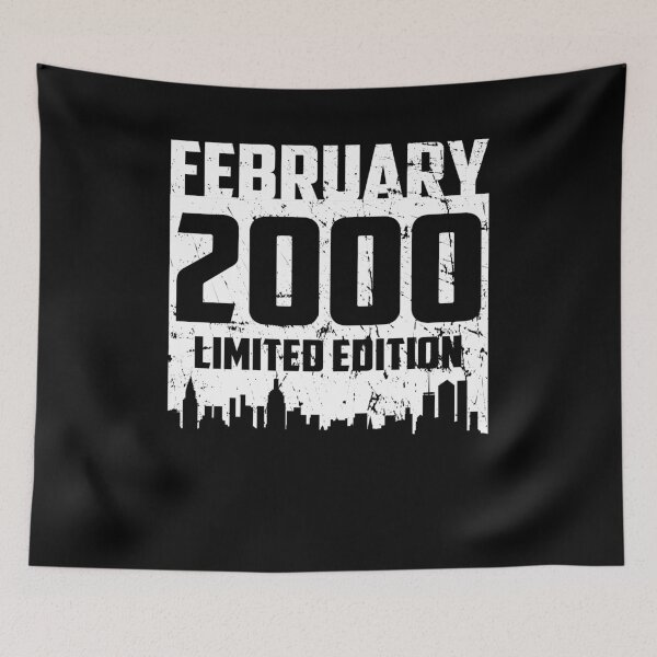 Item preview, 21th Birthday 21 Years Born In 2000 February designed and sold by Renergie.