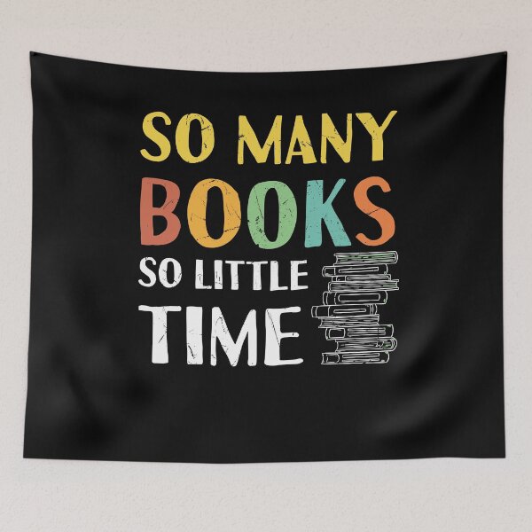 Item preview, Funny So Many Books But So Little Time  Reading Lovers gift designed and sold by Flo991990.