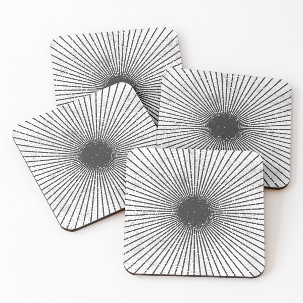 Item preview, Black hole geometric pattern designed and sold by kzsg.