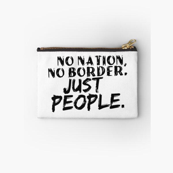 Item preview, No nation No border ... designed and sold by BESTSAYINGS.